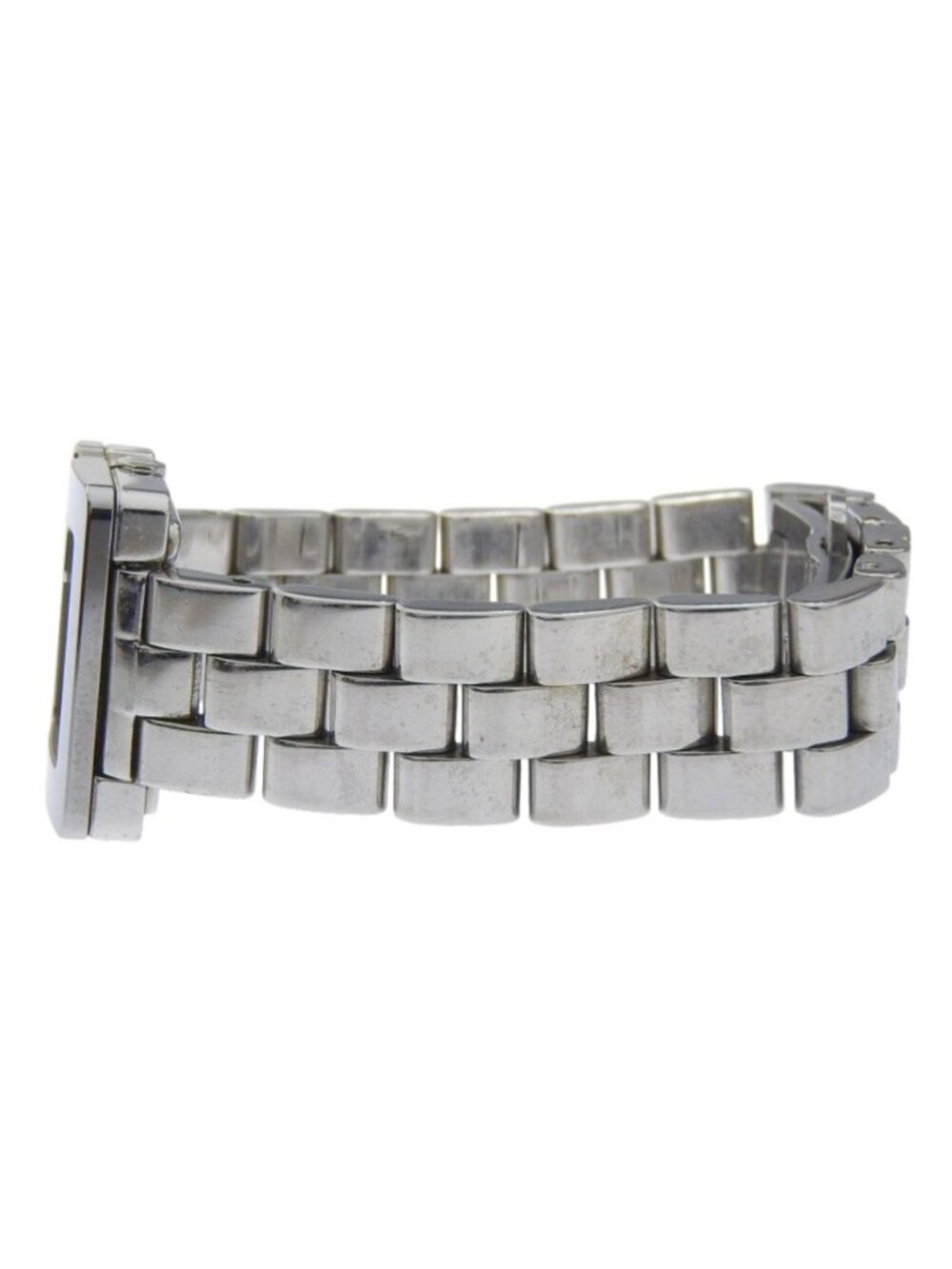 Gucci Stainless Steel Quartz Analog Display Black Dial Watch - Picture 4 of 8